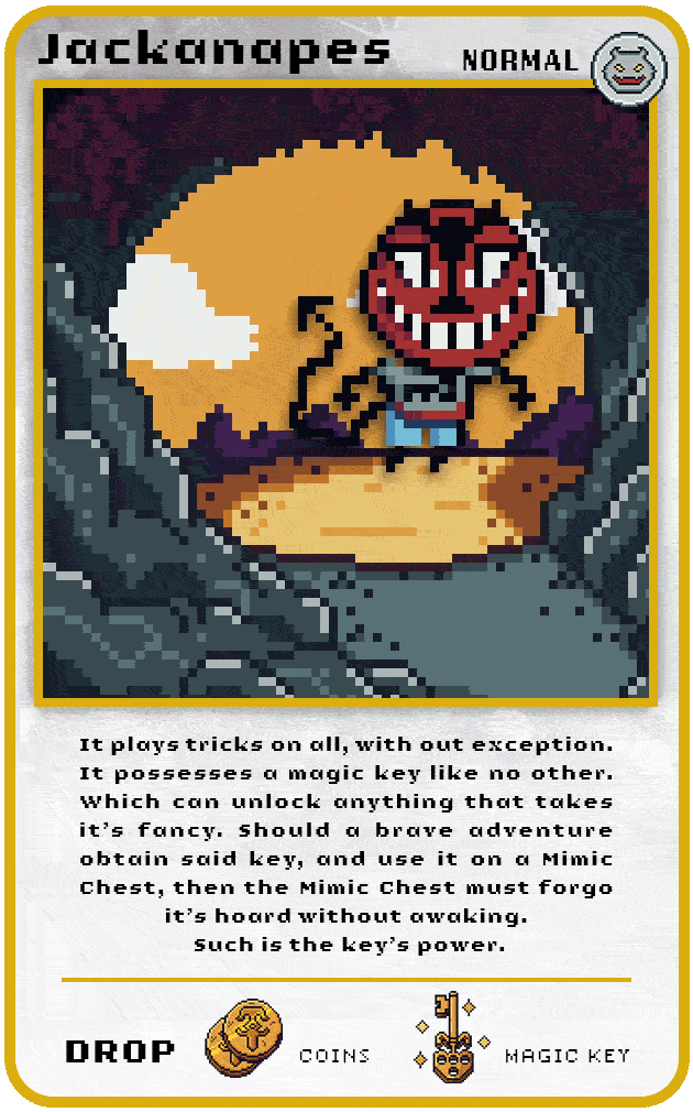 Animated Jackanapes character card