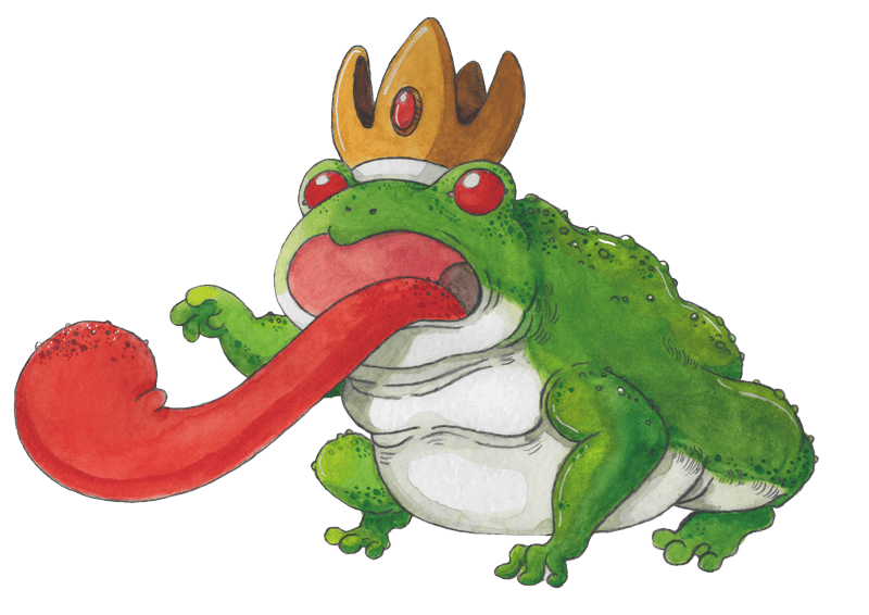 Original Toad Prince drawing