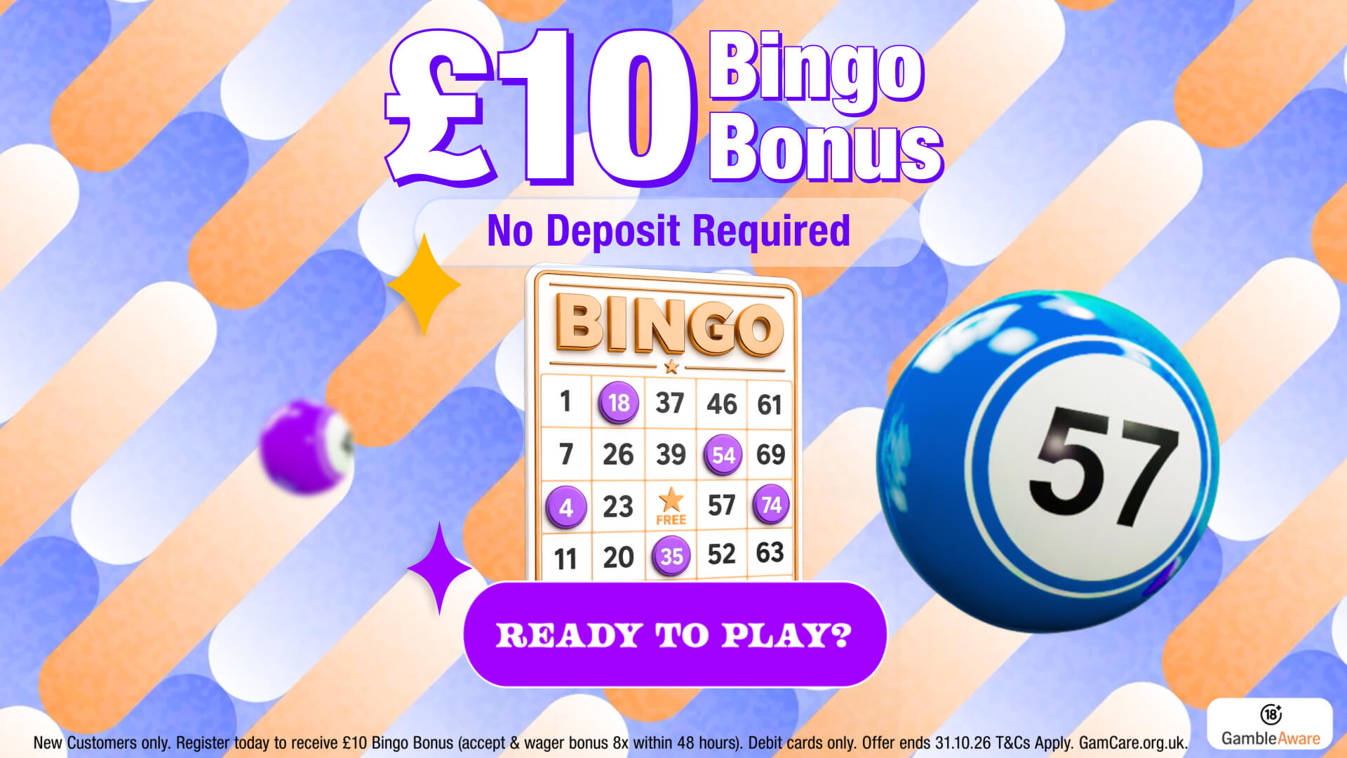 Animated Super Free Bets mobile campaign creative