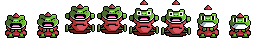 Follower frog dodge sprite sequence