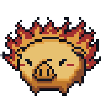 Hot Ham pixel sprite